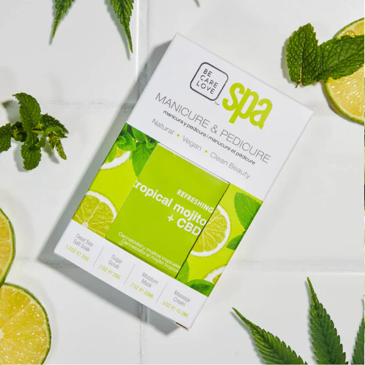 Be Care Love Tropical Mojito Spa 4 Pcs Set Be Care Love