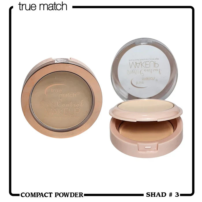 True Match Fair Control Matte Compact Powder - Shade 3 True match