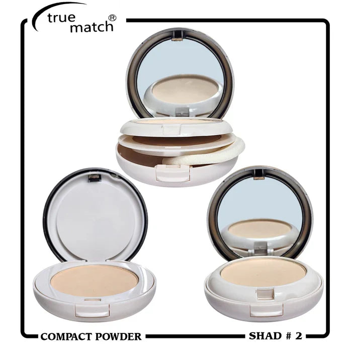 True Match Fit Me Famous 2 in 1 Face Powder - Shade 2 True match