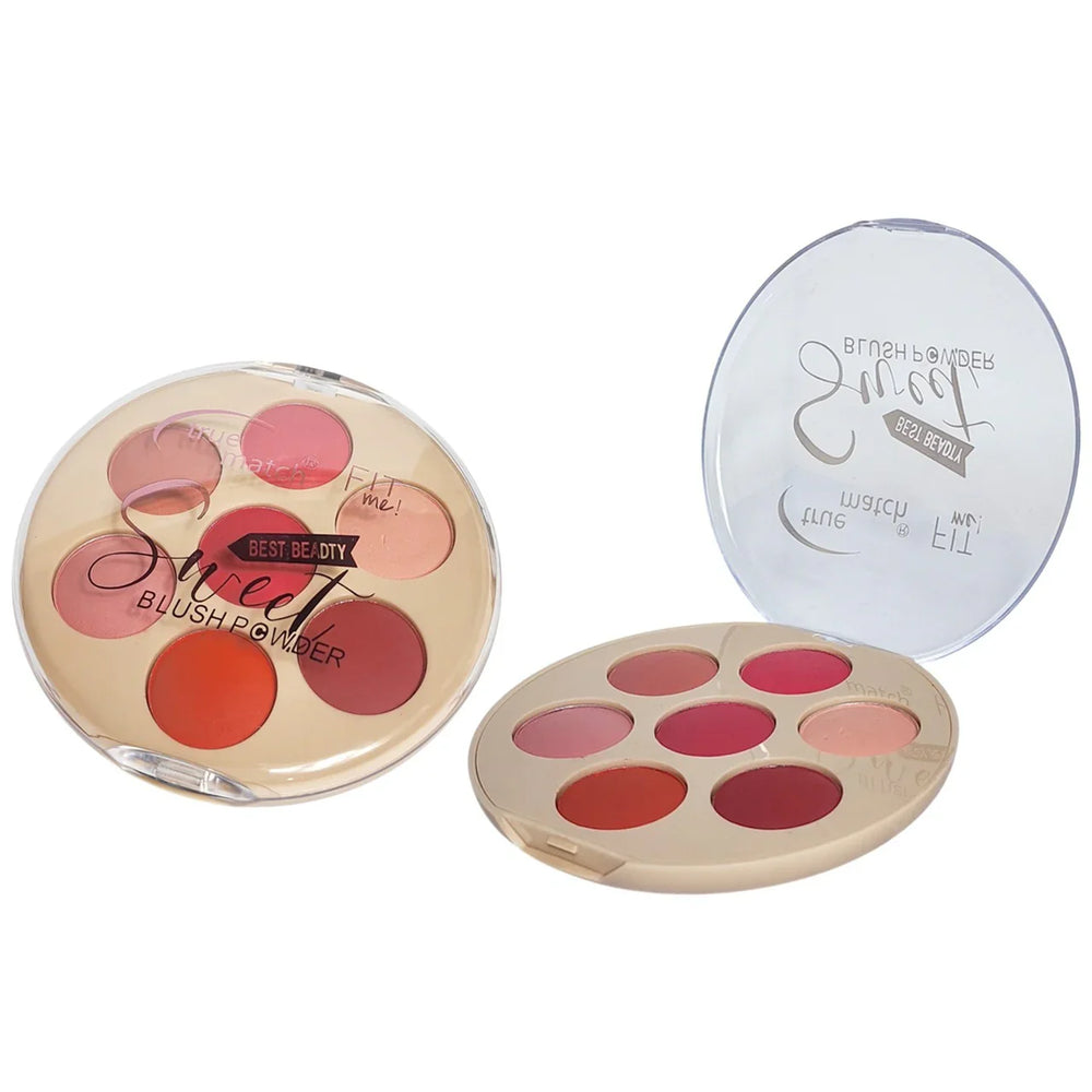 True Match Fit me 7 Colors Blush Kit True match