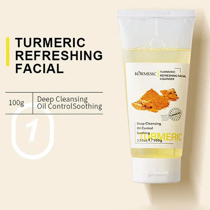 KORMESIC Turmeric Refreshing Facial Cleanser - 100g KORMESIC