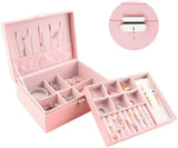 PU Leather Jewellery Box with Lock