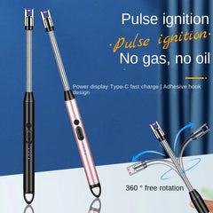 USB Rechargeable Arc Lighter Each Cosmia.pk