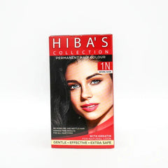 Hibas Collection Hair Color 1N Natural Black (60-ml) Hiba's Collection