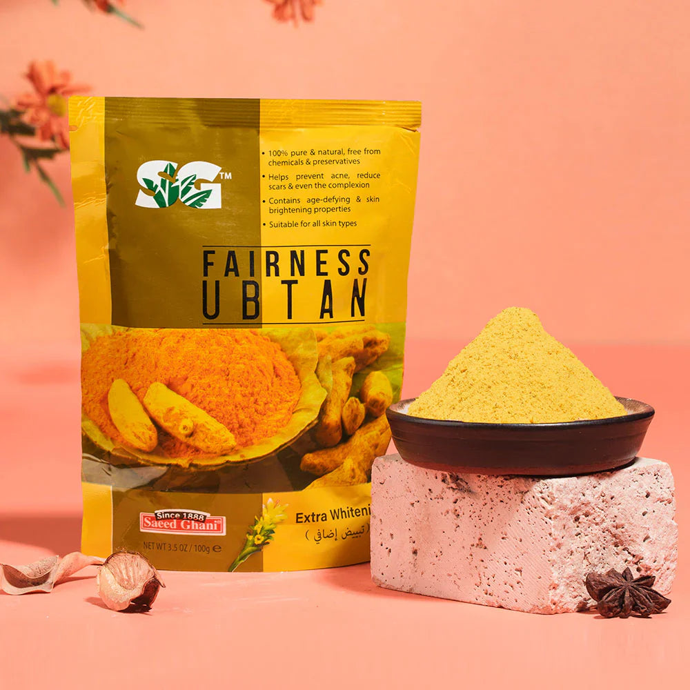 Saeed Ghani Fairness Ubtan – 100gm Pouch Saeed Ghani
