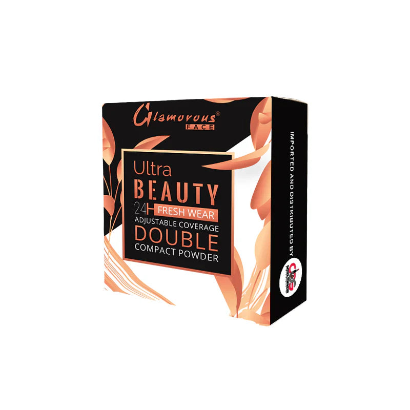 Glamorous Face Ultra Beauty 24H Fresh Wear Double Compact Powder Glamorous Face