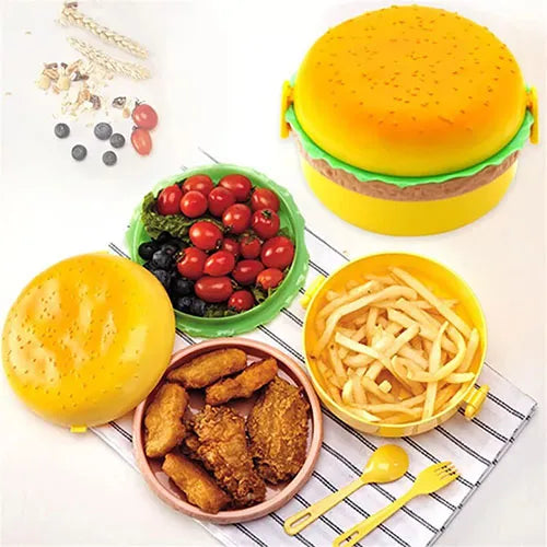 Burger Design Lunch Box Cosmia.pk