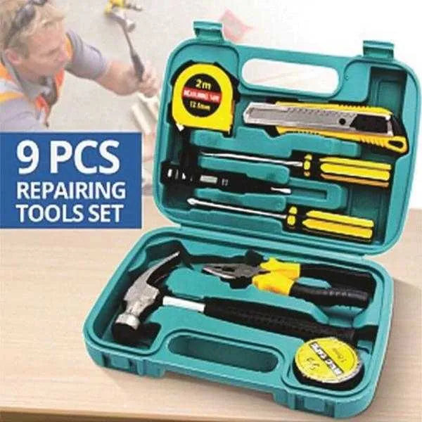9Pcs Home Repairing Tool Set Kit Cosmia.pk