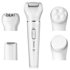 Kemei 5 in 1 Epilator Hair Removal For Women Cordless Kemei