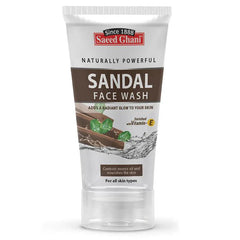 Saeed Ghani Sandal Face Wash For Fresh & Clean Skin - 60ml Saeed Ghani