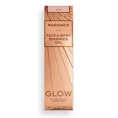 Revolution Glow Radiance Face & Body Shimmer Oil 100ml Revolution