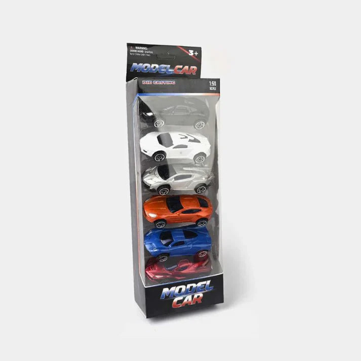 Die Cast Mini Model Cars Pack of 6 Set Cosmia.pk