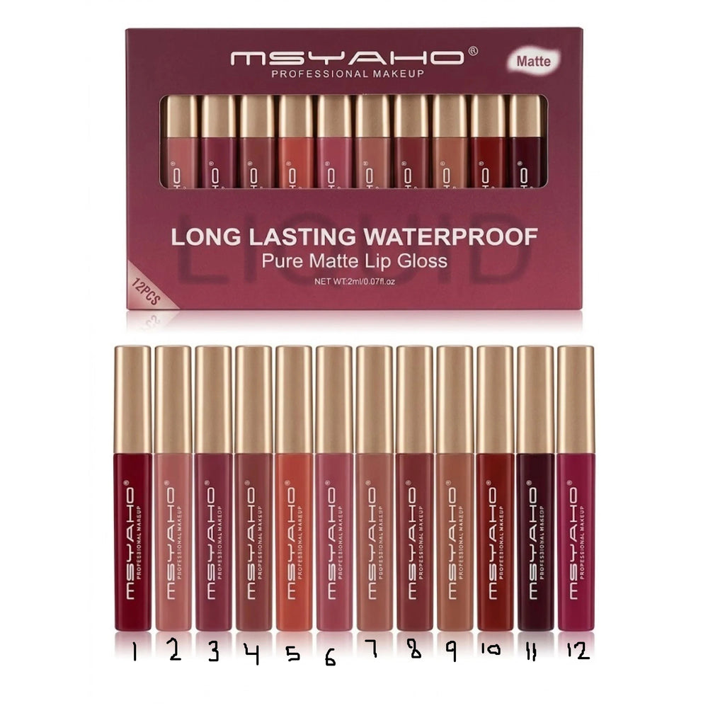 MSYAHO Professional Makeup Fashion Lip Gloss Msyaho
