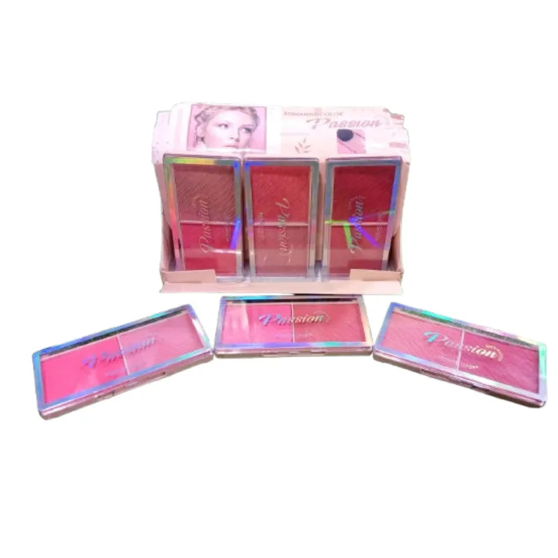 Romantic color 2 in 1 blushon Palette Each Romantic color