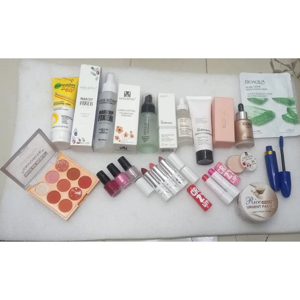 Complete Skin Care & Makeup Deal – 14 Essential Products for Flawless Cosmia.pk