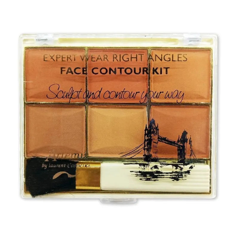 6 Color Face Contour Palette Cosmia.pk