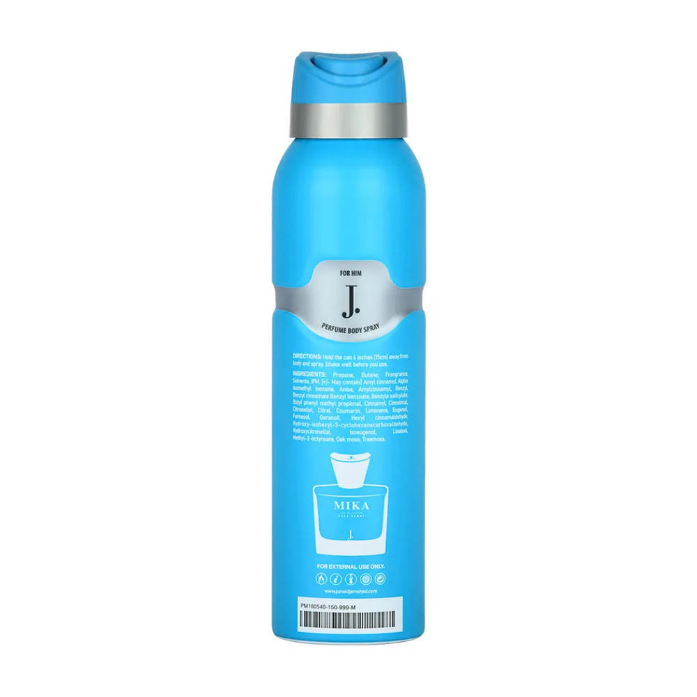 Junaid Jamshed J. Mika Perfume Body Spray – 150ml JUNAID JAMSHED