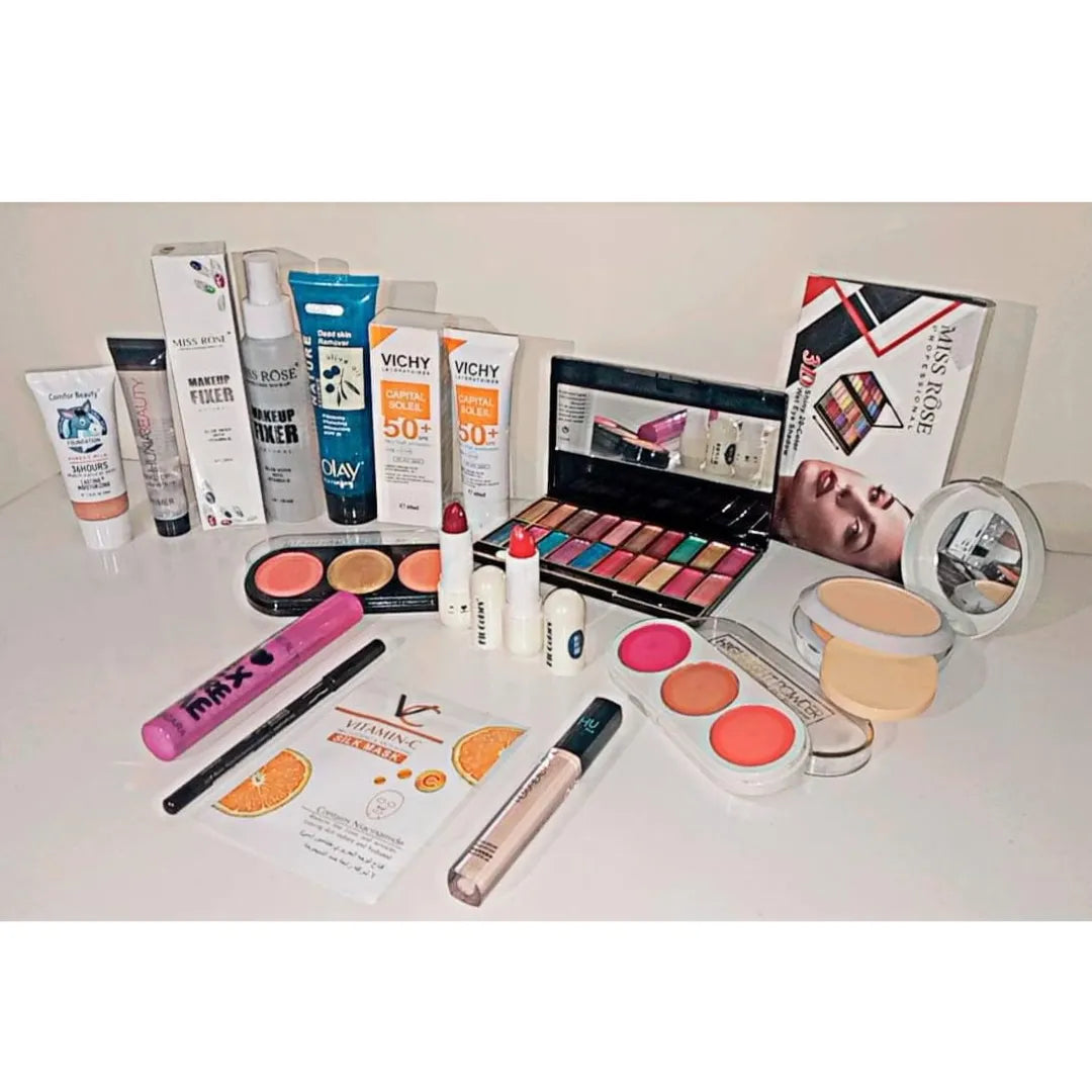 All-in-One Glam Kit – Your Everyday Makeup Essentials Bundle Cosmia.pk