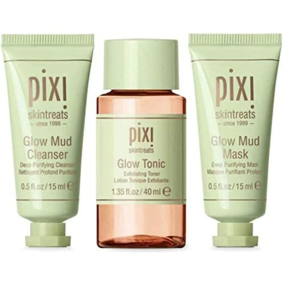 3 in 1 Pixi Skintreats Best Of Bright Travel Set Pixi