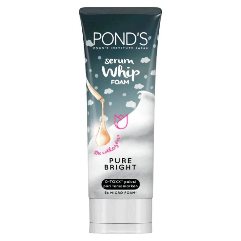 Ponds Pure Bright Charcoal Serum Whip Foam - 100ml Pond's