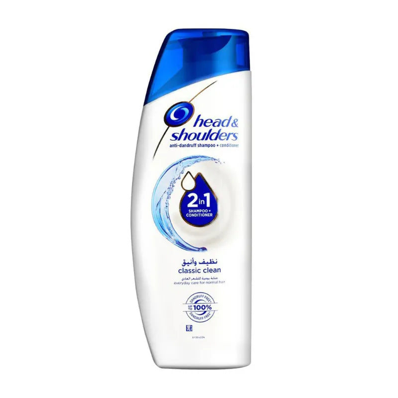 Head & Shoulders Classic Clean 2 in 1 Antidandruff Shampoo 360ml Head & Shoulder