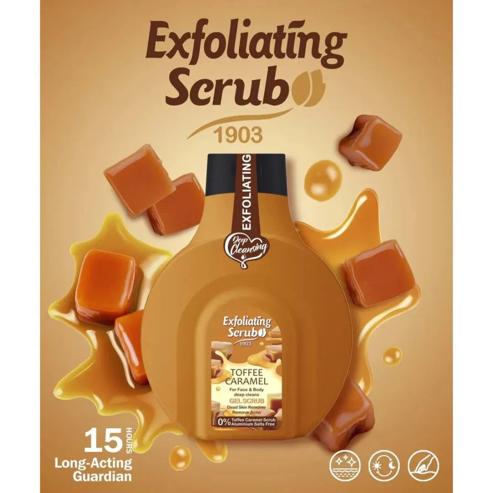 Fruit of the Wokali Toffee Caramel Gel Scrub Wokali