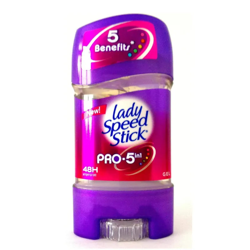 Lady Speed Stick Gel Pro 5 in 1, 48H Anti-Perspirant Deo 65g Lady Speed Stick