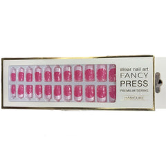 24 Pieces Casual Press On Artifical Nails Cosmia.pk