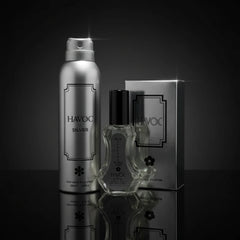 Havoc Silver – 2‑Piece Fragrance Deal 200ml Body Spray + 35ml Perfume Havoc