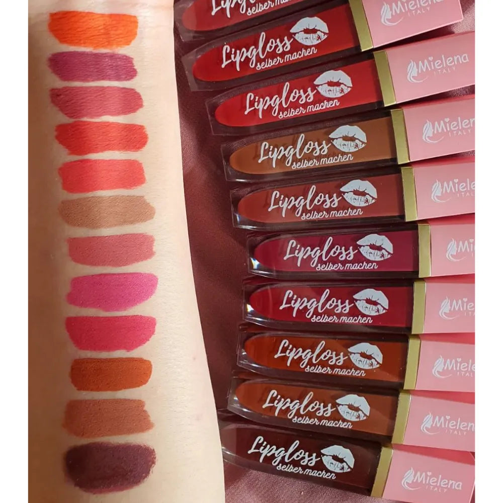 Mielena Selber Machen Matte - 12PCs Vault Lipgloss Mielena
