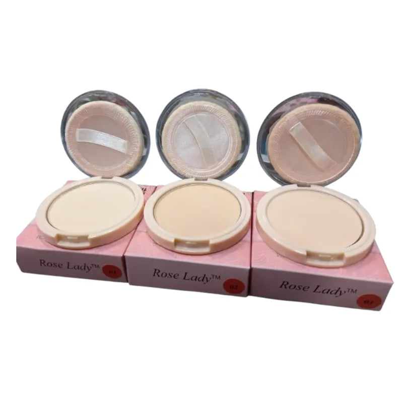 Rose Lady Face Powder Avaliable In 3 Shades rose lady