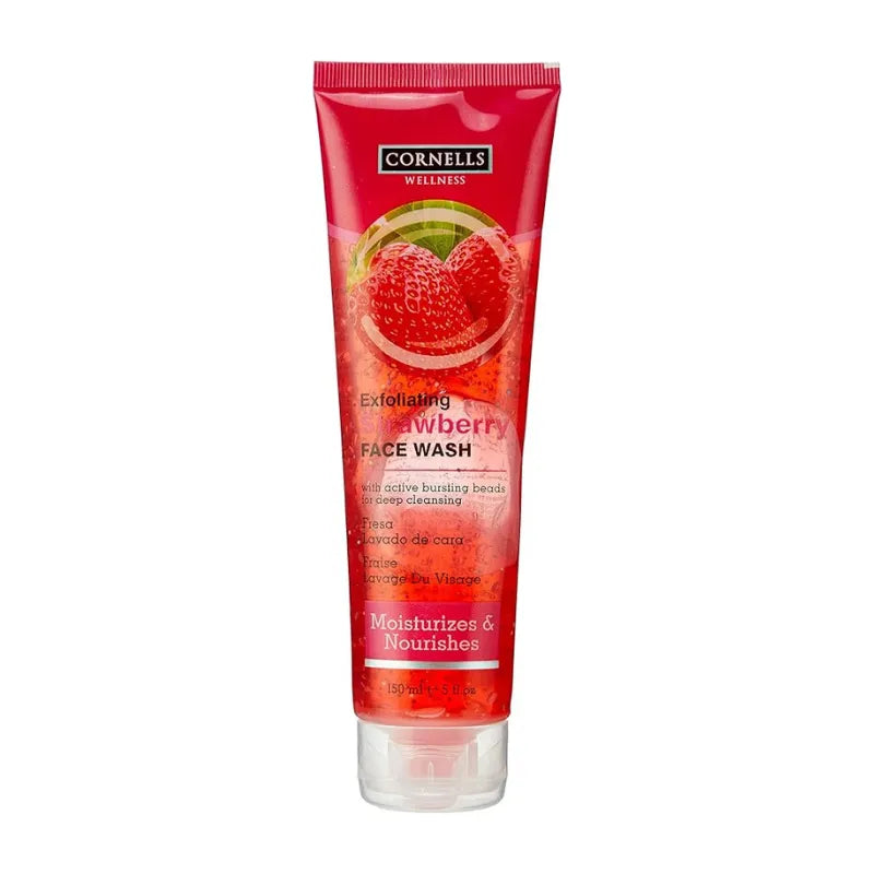 Cornells Wellness Exfoliating Strawberry Face Wash - 150ml Cornells Wellness