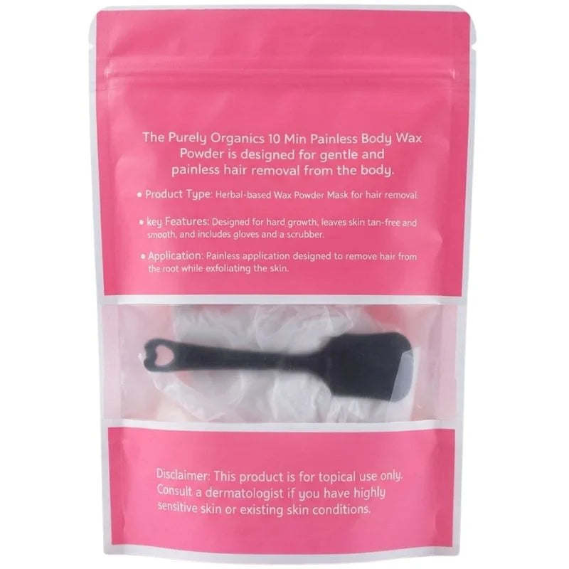 Meow Club 10-Min Painless Body Wax Powder with Spoon - 100g Meeoow Club