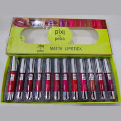 Pack of 12 Pixi Beauty Matt Lipsticks Pixi