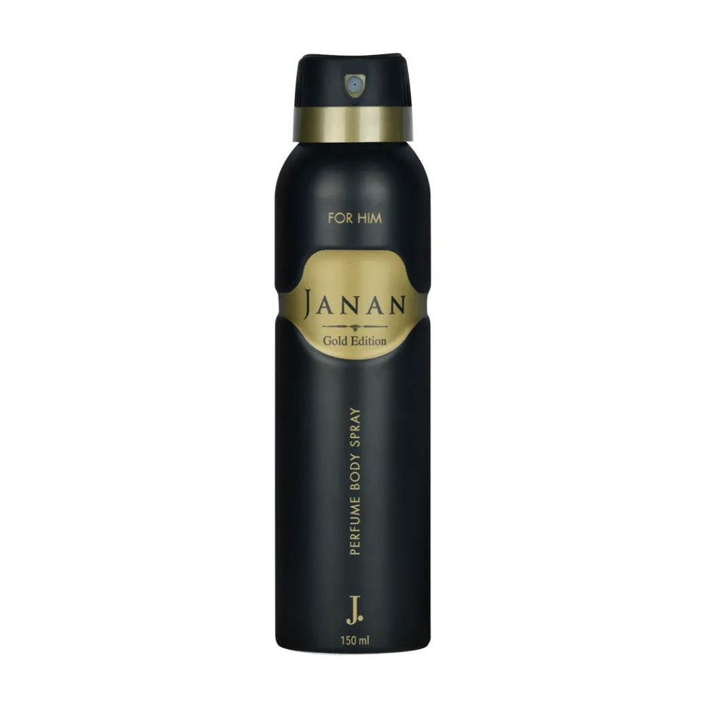 Junaid Jamshed J. Janan Gold Edition For Him Perfume Body Spray 150ml JUNAID JAMSHED