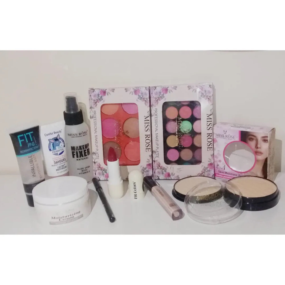 Glow & Go Beauty Box – The Complete Makeup Routine in One Kit Cosmia.pk