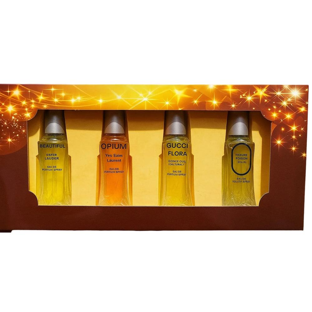 Restock – Pack of 4 x 20ml Perfume Gift Set Cosmia.pk