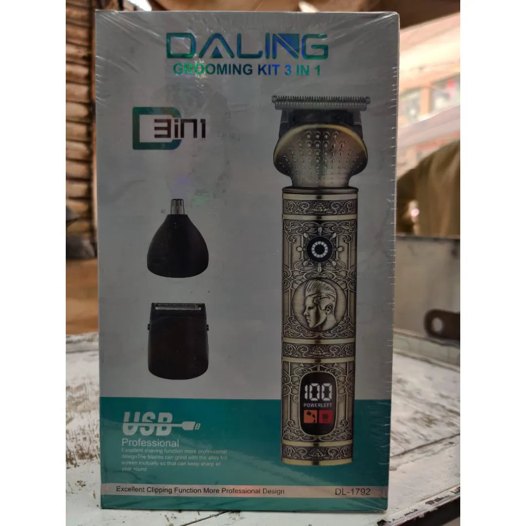 Daling 3-in-1 Grooming Kit – Precision. Power. Performance. Daling