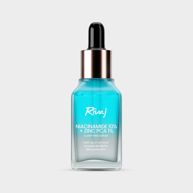 Rivaj Niacinamide 10% + Zinc PCA 1% Clarifying Face Serum - 30ml Rivaj