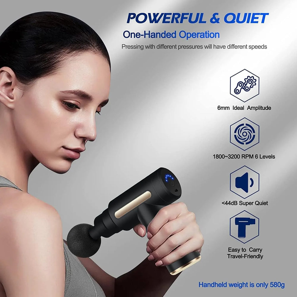 Uplayteck Mini Massage Gun, Muscle Massager Cosmia.pk