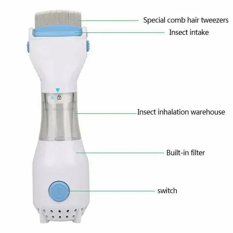 V Comb Electric Anti Lice Removal Machine Cosmia