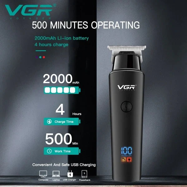 VGR V-937 Professional Corded & Cordless Hair Trimmer VGR