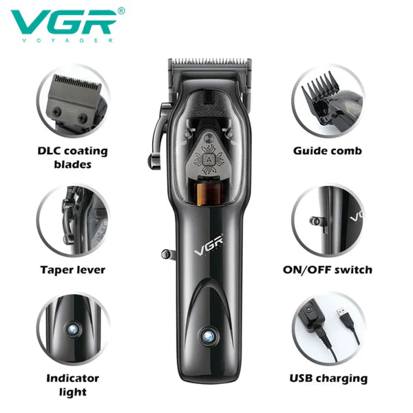 VGR V-653 Professional Hair Clipper VGR
