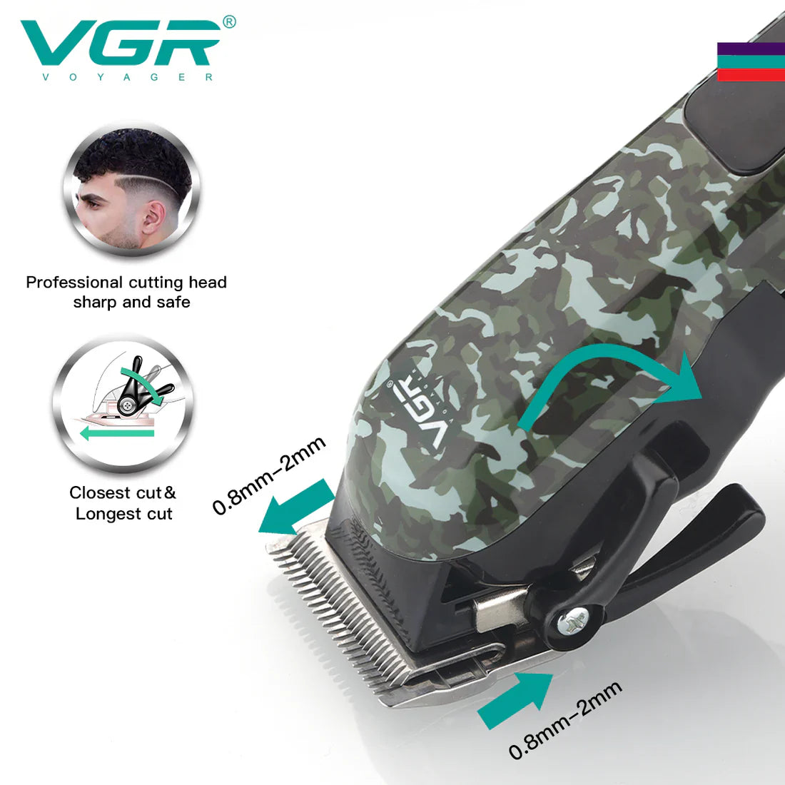 VGR V-665 Hair Clipper VGR