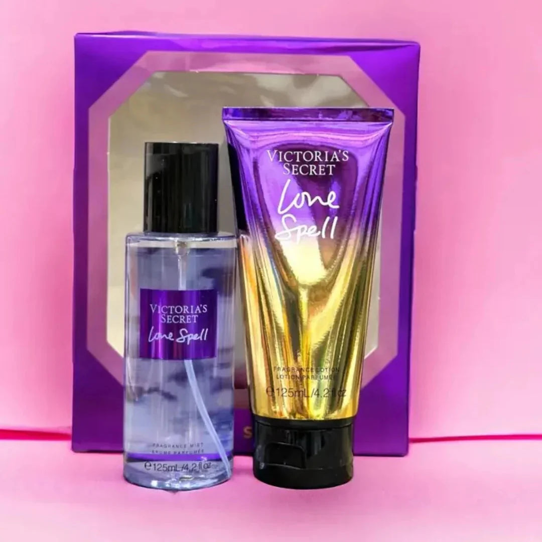 VICTORIA SECRET Love Spell Body Lotion & Mist Set - 125ml Each Victoria's Secret
