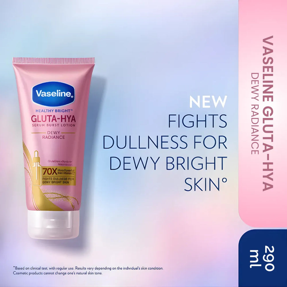 Vaseline Healthy Bright Gluta-Hya Serum Burst Lotion - Made in Thailand Vaseline