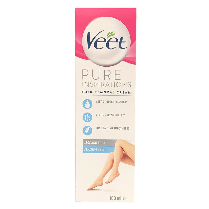 Veet - Pure Inspirations Hair Removal Cream (Imported) - Sensitive Skin   - 100ml Veet
