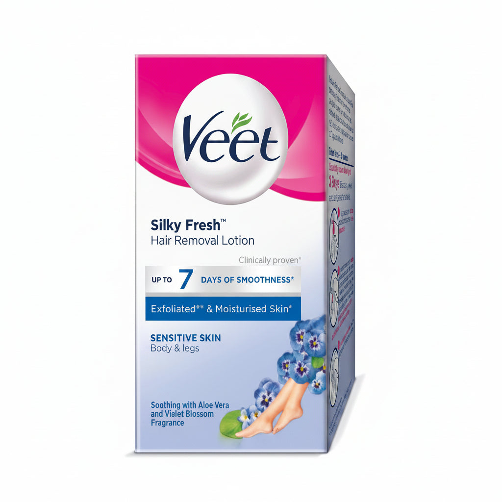 Veet Silky Fresh Sensitive Skin Hair Removal Lotion - 40g Veet