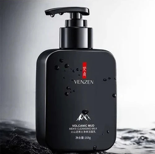 Venzen Volcanic Mud Facial Cleanser For Men 168g Venzen