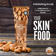 Vibrant Beauty Almond Exfoliating Scrub (200ml) Vibrant Beauty